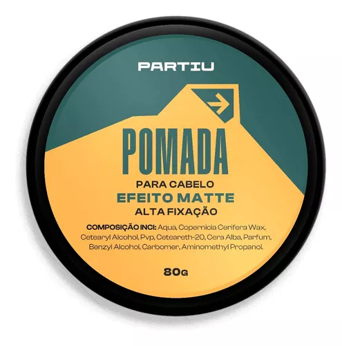 Pomada Modeladora Matte Vigor Partiu 80g